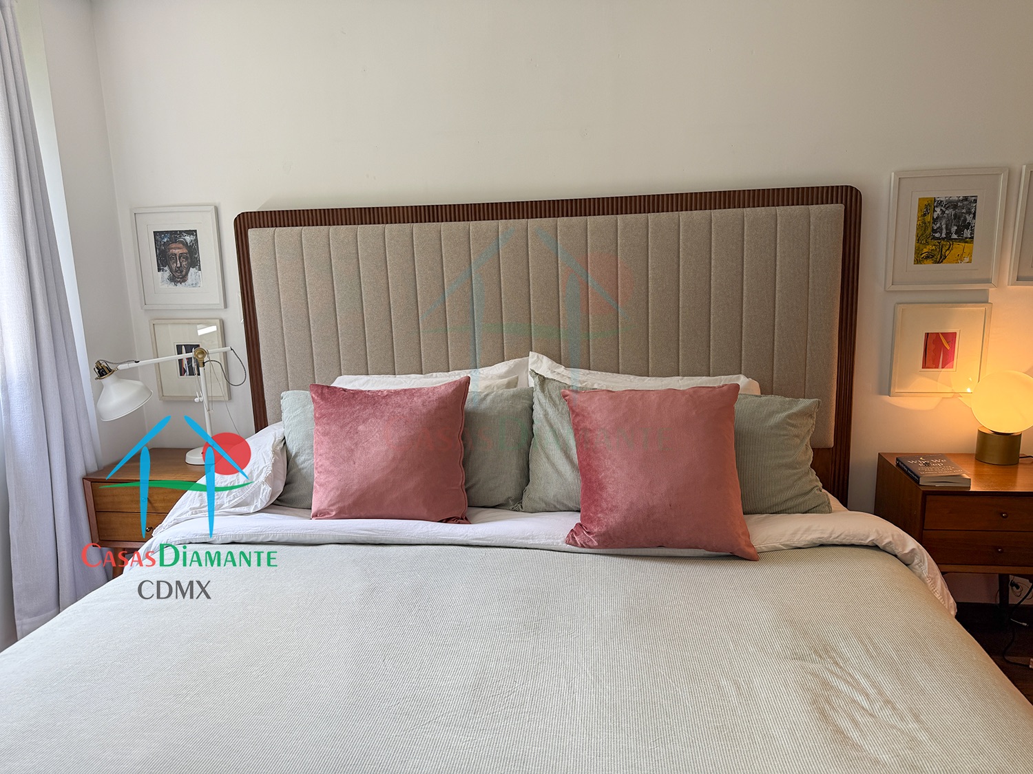 Roma Norte Departamento Orquídea - Recámara uno 3